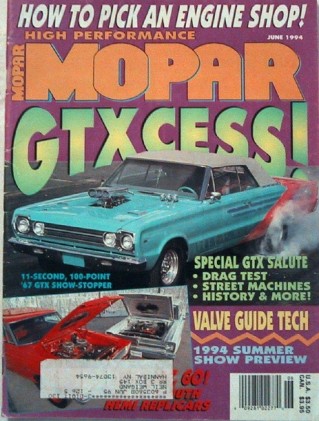 HIGH PERFORMANCE MOPAR 1994 JUNE - GTX SPECIAL, A990